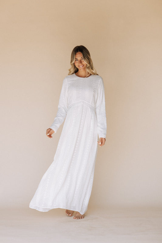 Zoey LDS Temple Dress