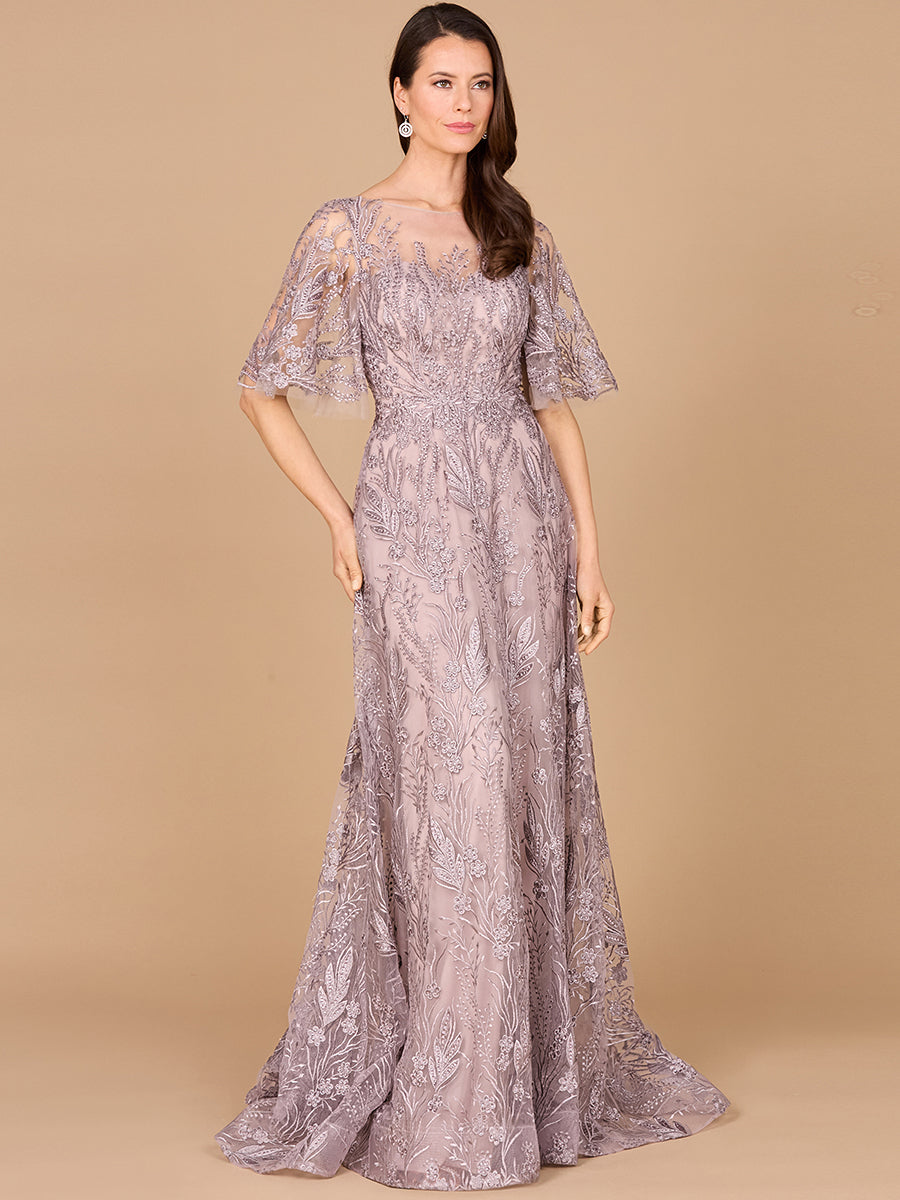 a line modest dress Modest A-Line Lace Summer Wedding Dress Beach Long Sleeve Scoop-Neck Country Bridal Gown
