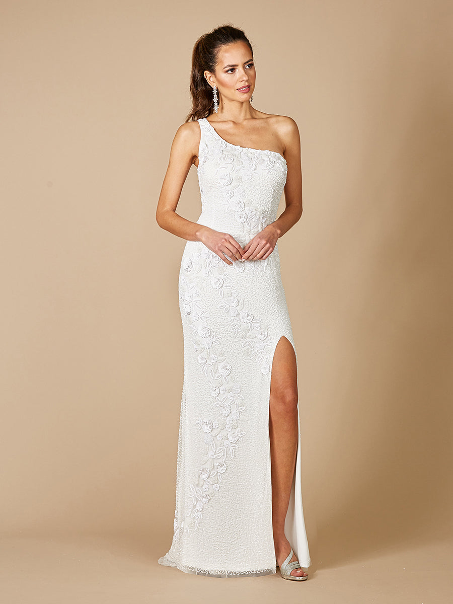 bridesmaid dresses with long lace sleeves A-line Chiffon Scoop Dress – BIZTUNNEL dec DM:15 Plunging V From leopard print to