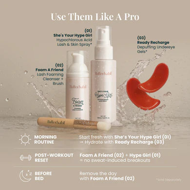 Foam A Friend Foaming Lash Cleanser