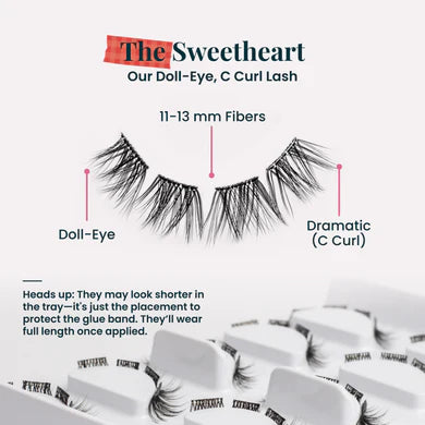 The Sweetheart Pre-Glued (2 Pair) with ProTECHt™