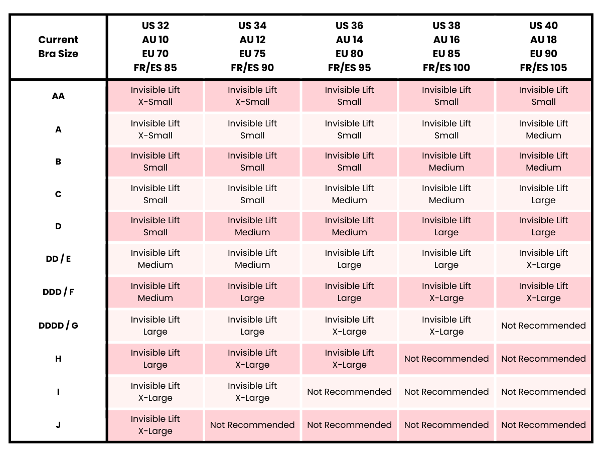 Boomba Invisible Lift Inserts