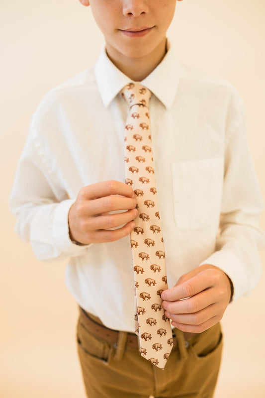 Bison - Youth Tie