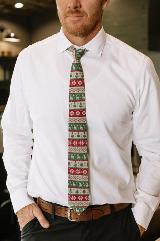 Christmas Sweater - Men's Tie