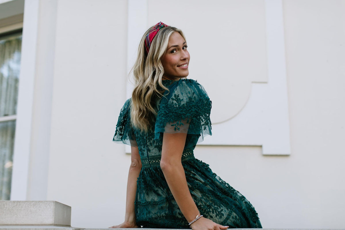 Classic Christmas - Knotted Headband