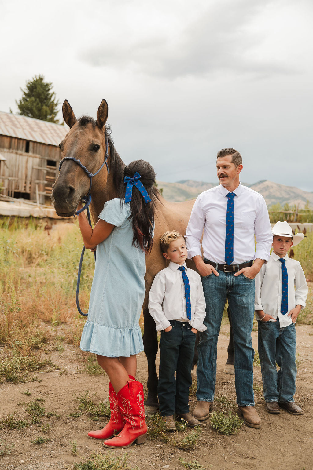 Cowboy Up - Men's Tie