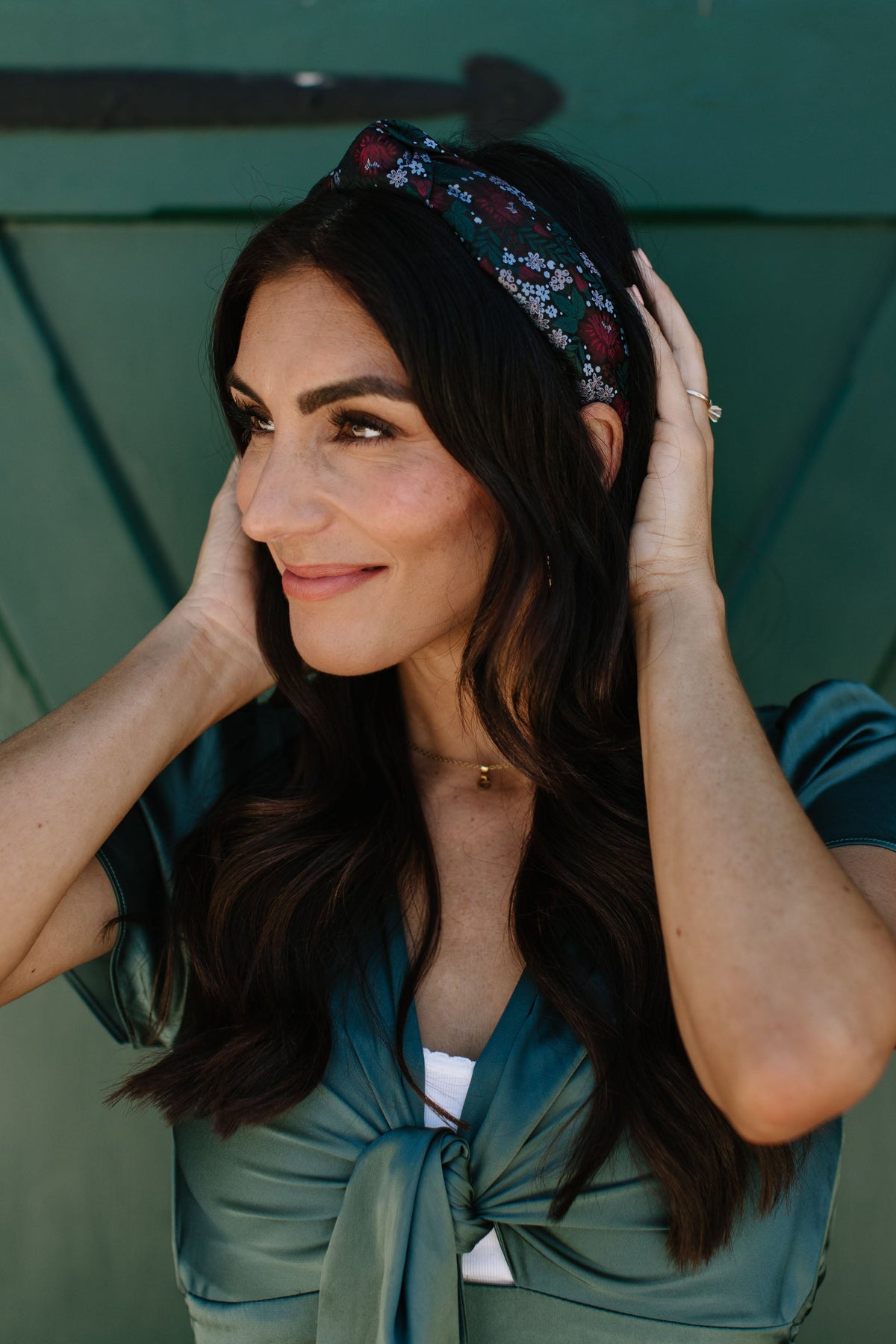 Dashing Floral Womens - Knotted Headband