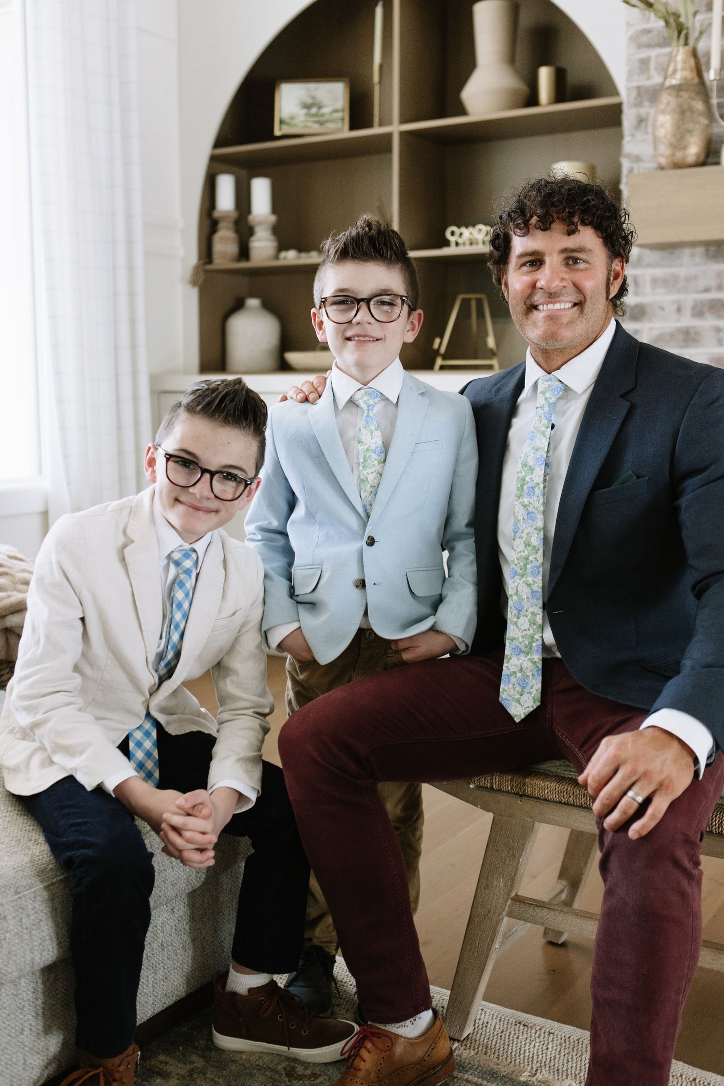 Daybreak Plaid - Boys Tie