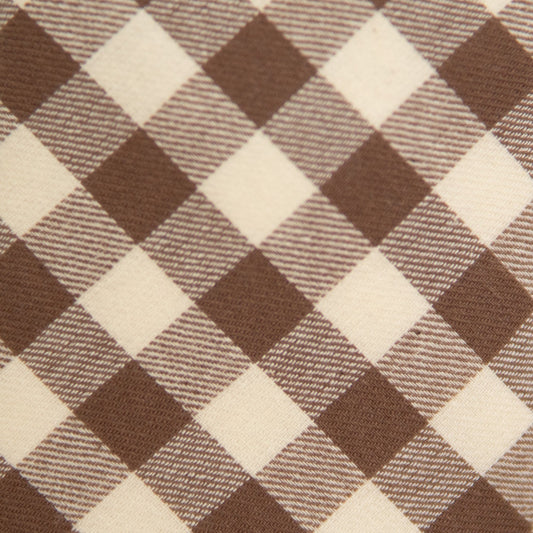 Fawn Gingham Boys Tie