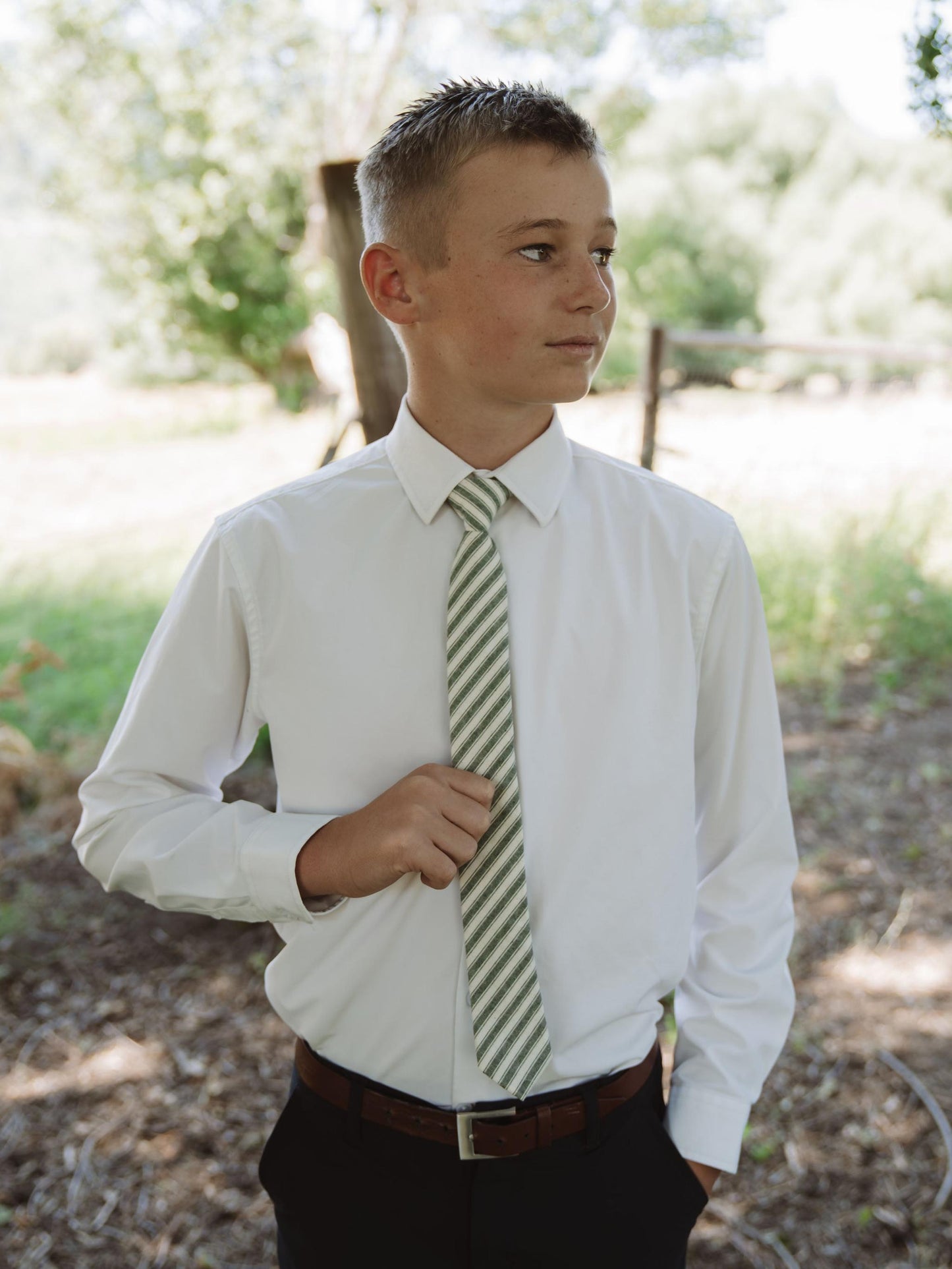 Juniper Stripe - Boys Tie