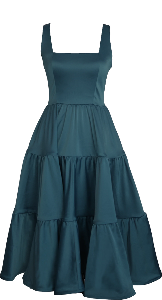 Madonna Dress in Gemstone