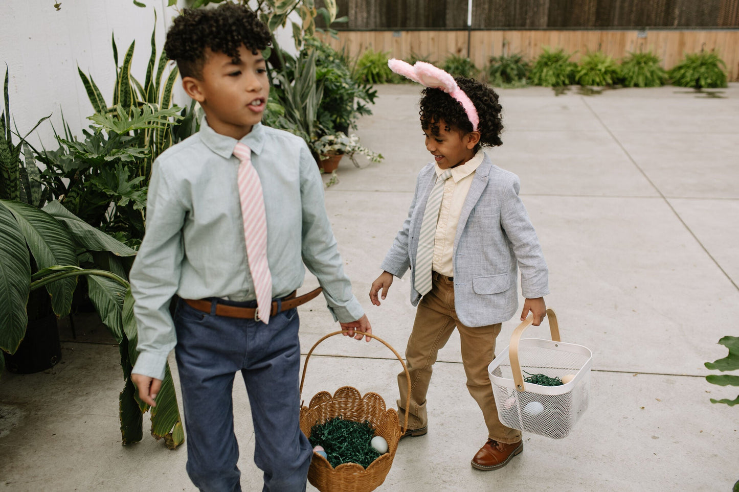 Pistachio Stripe - Boys Tie