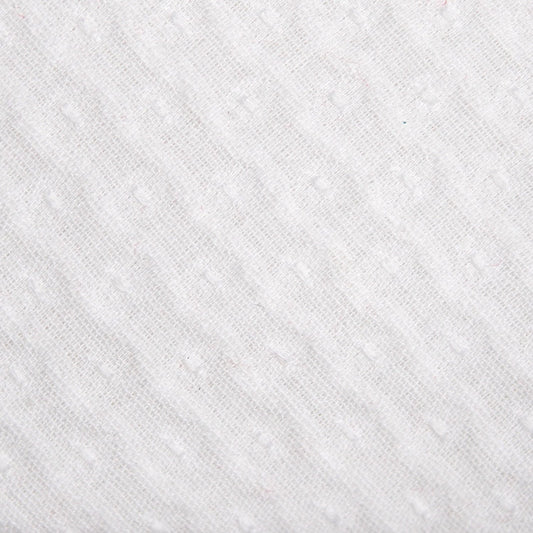 Quilted White - Knotted Headband