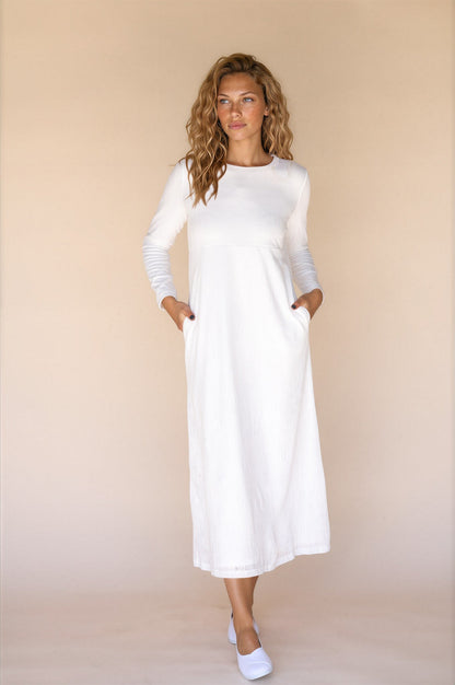 Claire LDS Temple Dress - Petite