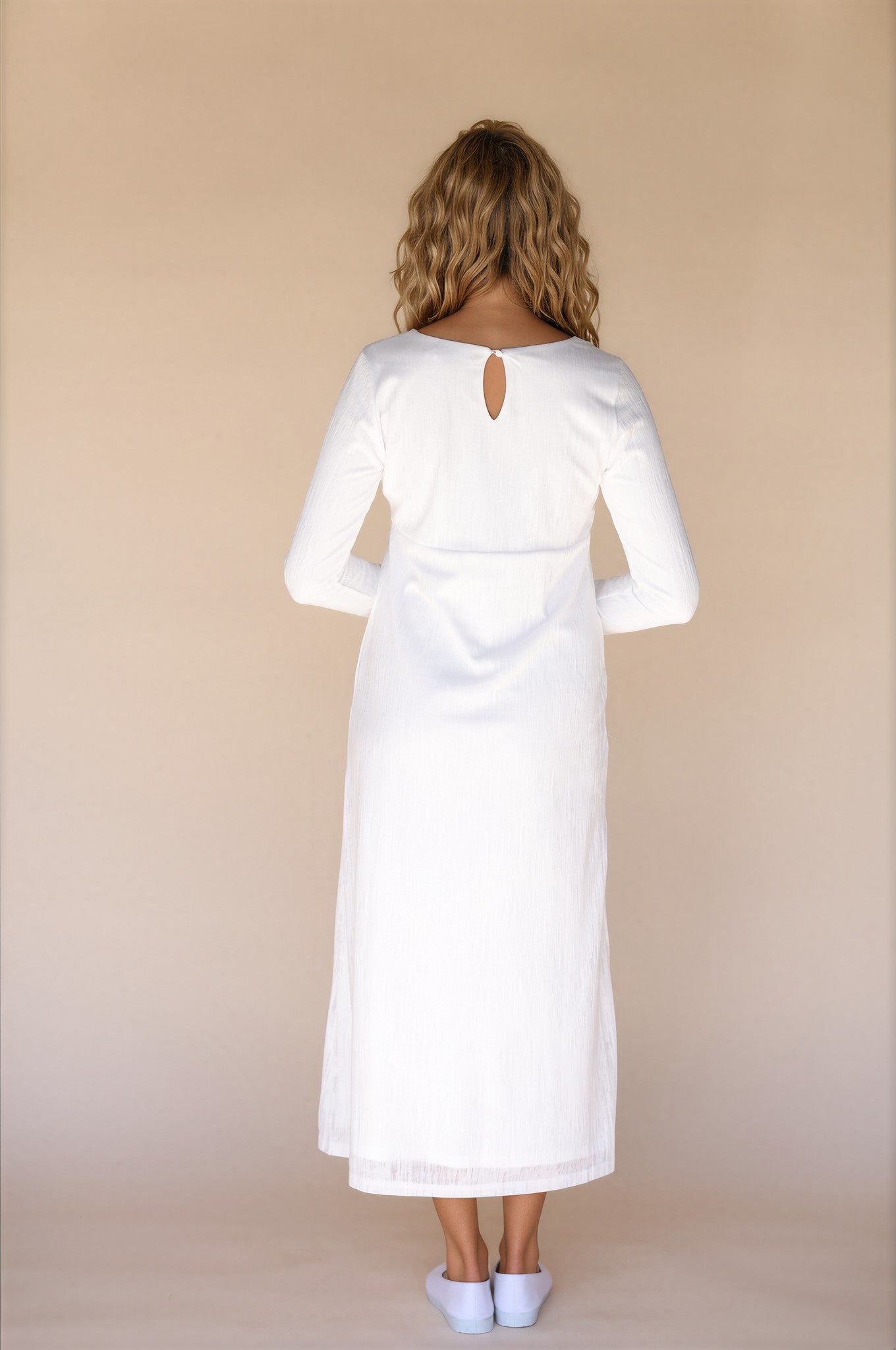 Claire LDS Temple Dress - Petite