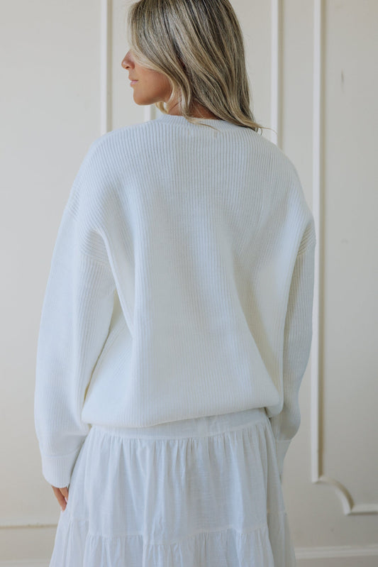 Claire Temple Sweater in Ivory