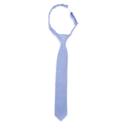 Sky Blue Boys Tie