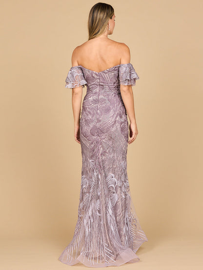 Off Shoulder Mermaid Lace Gown