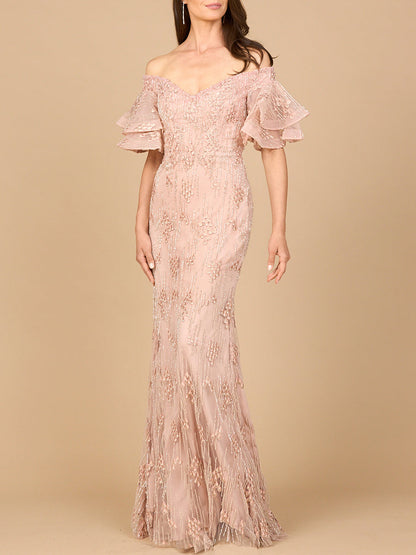 Off Shoulder Mermaid Gown