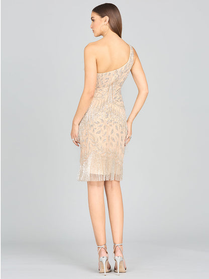One Shoulder Cocktail Dress