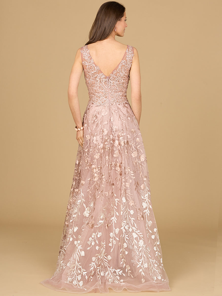 Ombre Lace Ballgown