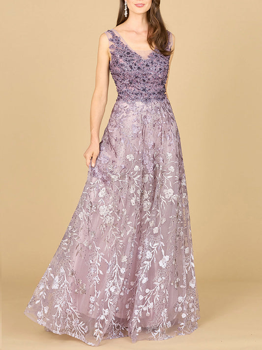 Ombre Lace Ballgown