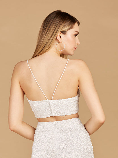 Spaghetti Strap Beaded Top