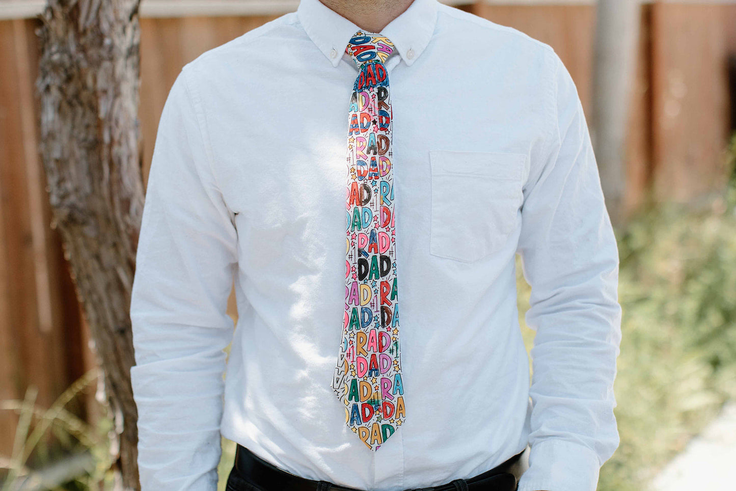 Rad Dad Coloring Tie - Tie Only, no markers