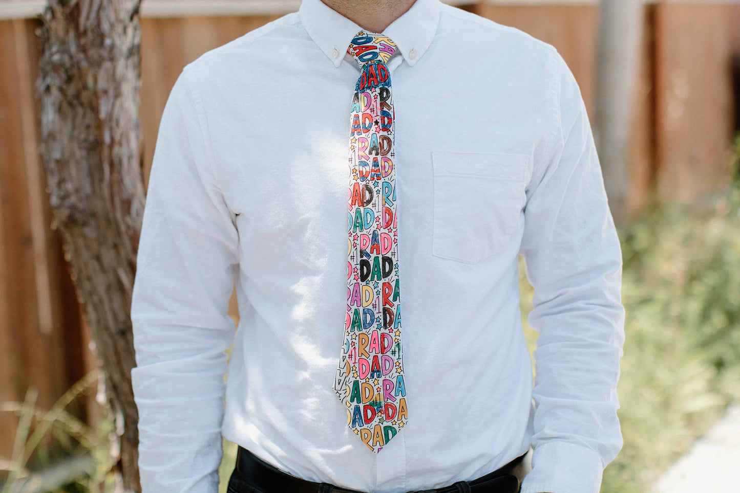 Rad GRAND Dad Coloring Tie - Tie only, no markers