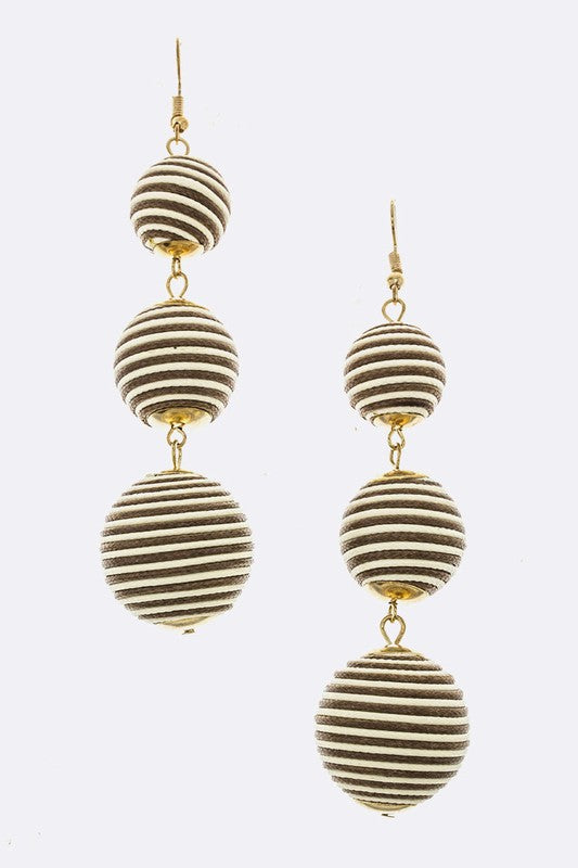 Ball Drop Earrings