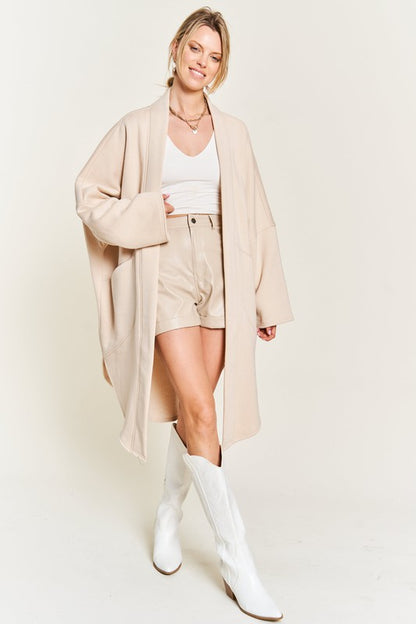 OVERSIZED KNIT CARDIGAN PLUS JJO5013P