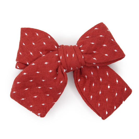 Apple - Petite Hair Bow