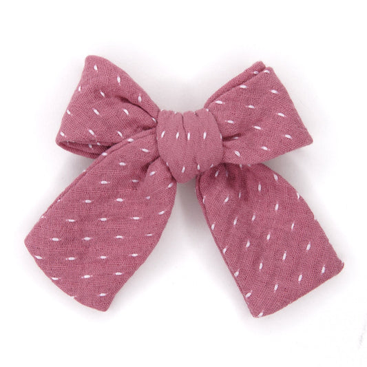 Berry - Petite Hair Bow