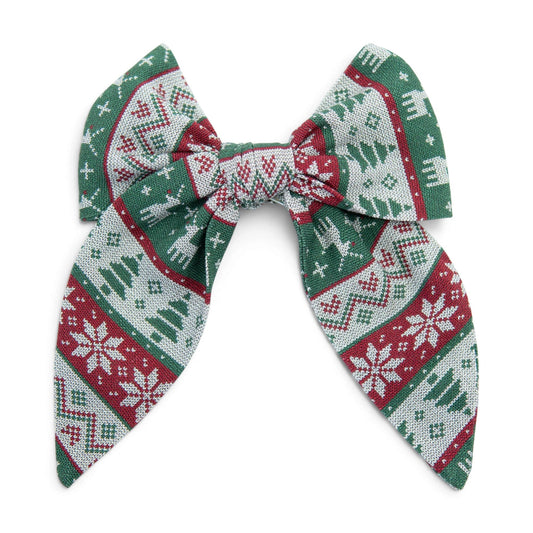 Christmas Sweater - Darling Hair Bow