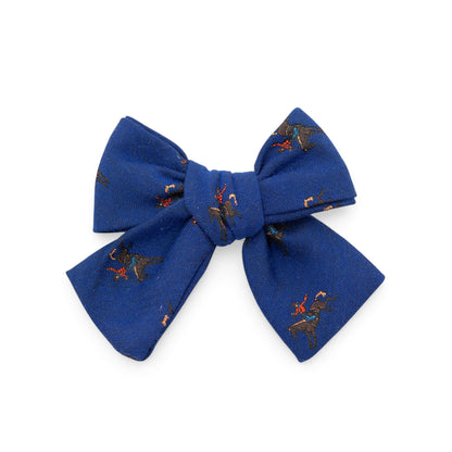 Cowboy Up - Petite Hair Bow