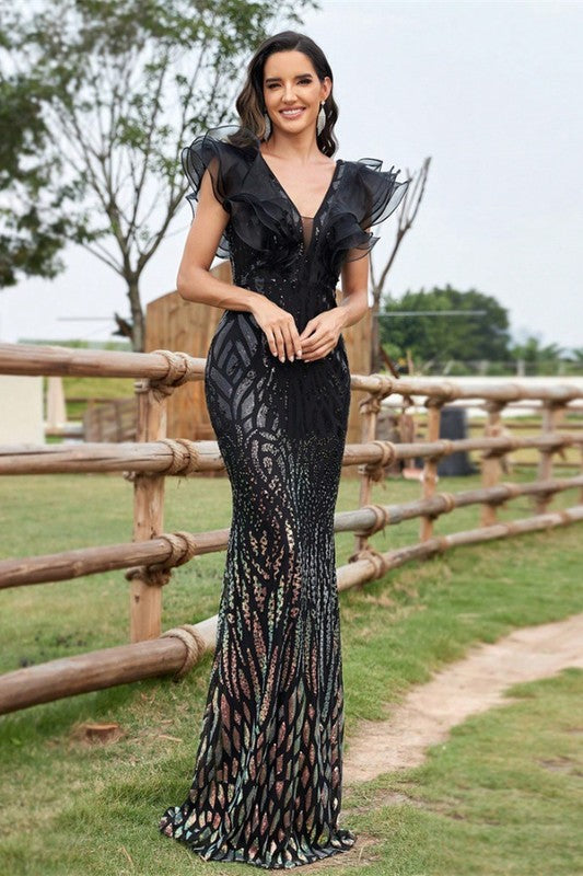 onyx evening dresses Onyx Reverie Beaded Corset Gown