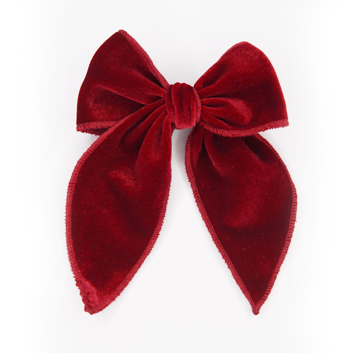 Wine Velvet Darling Hair Bow