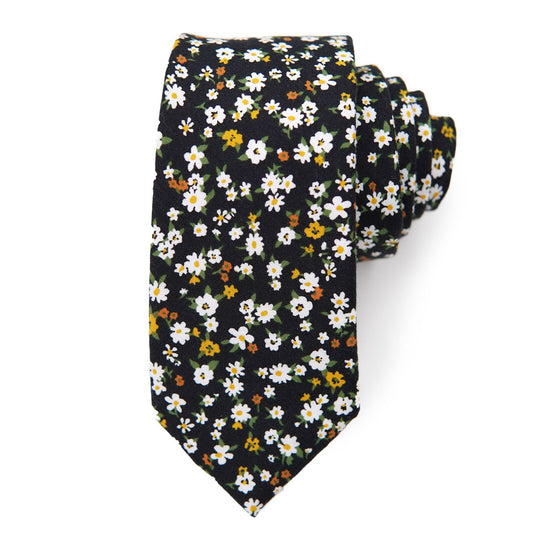 Midnight Floral - Men's Tie