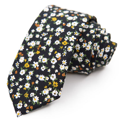 Midnight Floral - Men's Tie