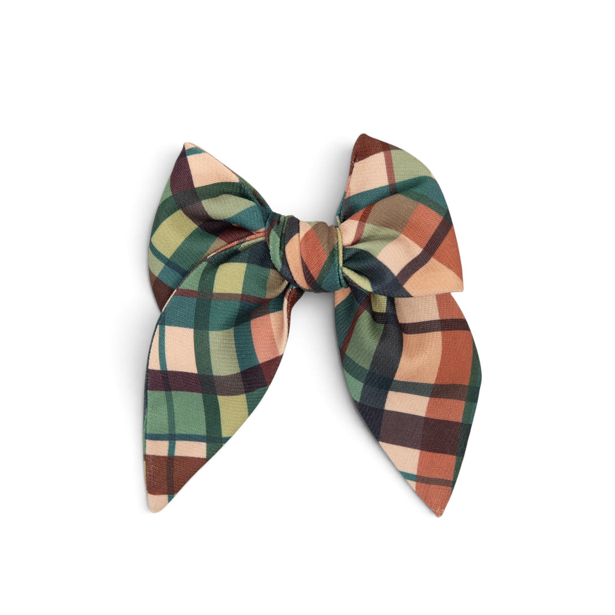 Mulberry Plaid - Darling Hair Bow