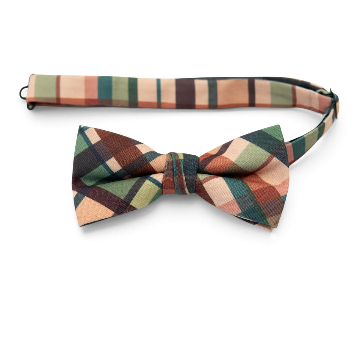 Mulberry Plaid - Men's Pre-tied Bow Tie
