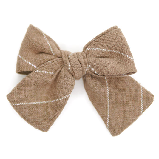 Stone Petite Hair Bow