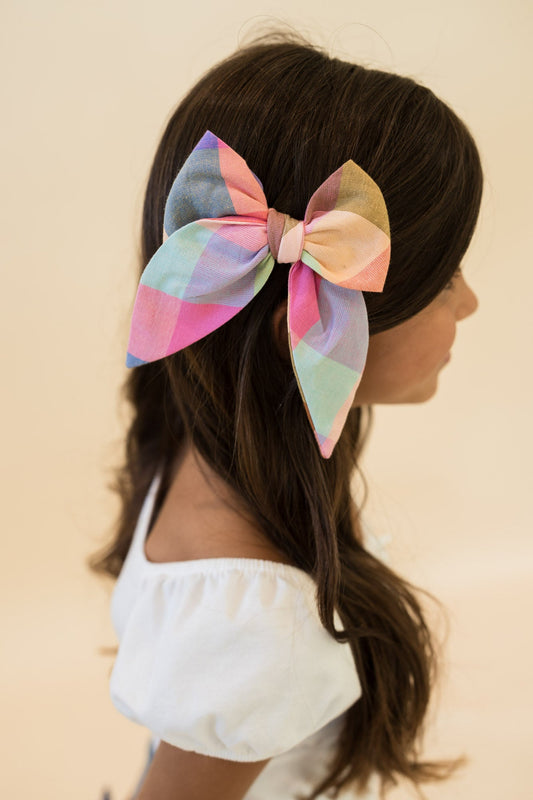 Whimsy Plaid - Darling Hair Bow