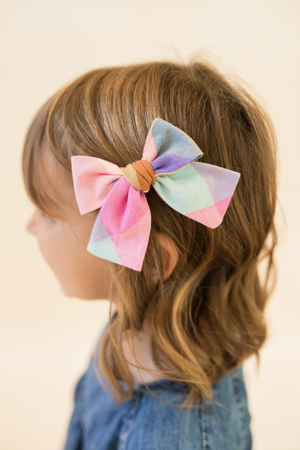 Whimsy Plaid - Petite Hair Bow