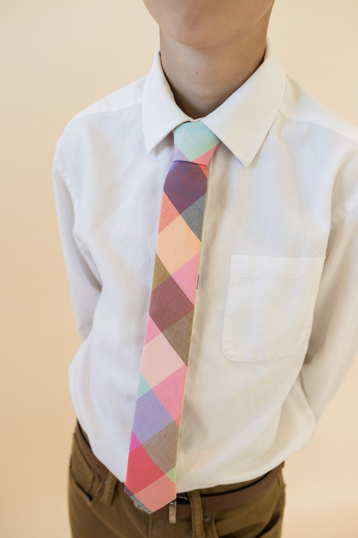 Whimsy Plaid - Youth Tie
