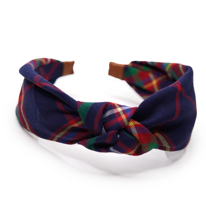 Whistler Plaid Women's Knotted Headband