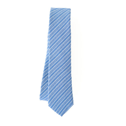 Azure Stripe Youth Tie