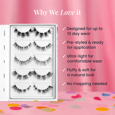 Birthday Edit Lashes 5 pack