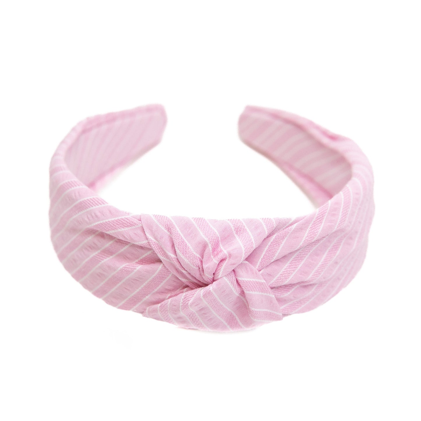 Bubble Gum Stripe Knotted Headband