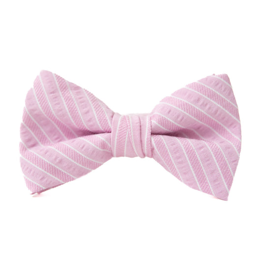Bubble Gum Stripe Bow Tie for Boys